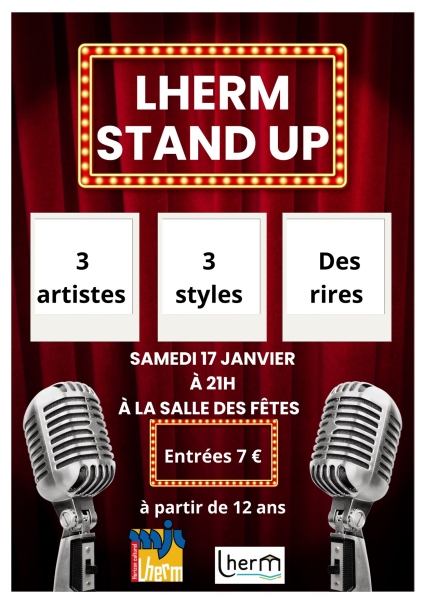 affiche stand up 2026